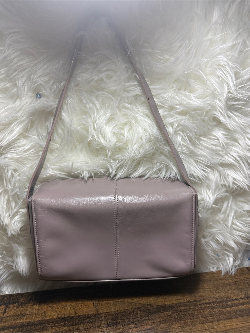 latico Mauve Pink Leather Shoulder Bag